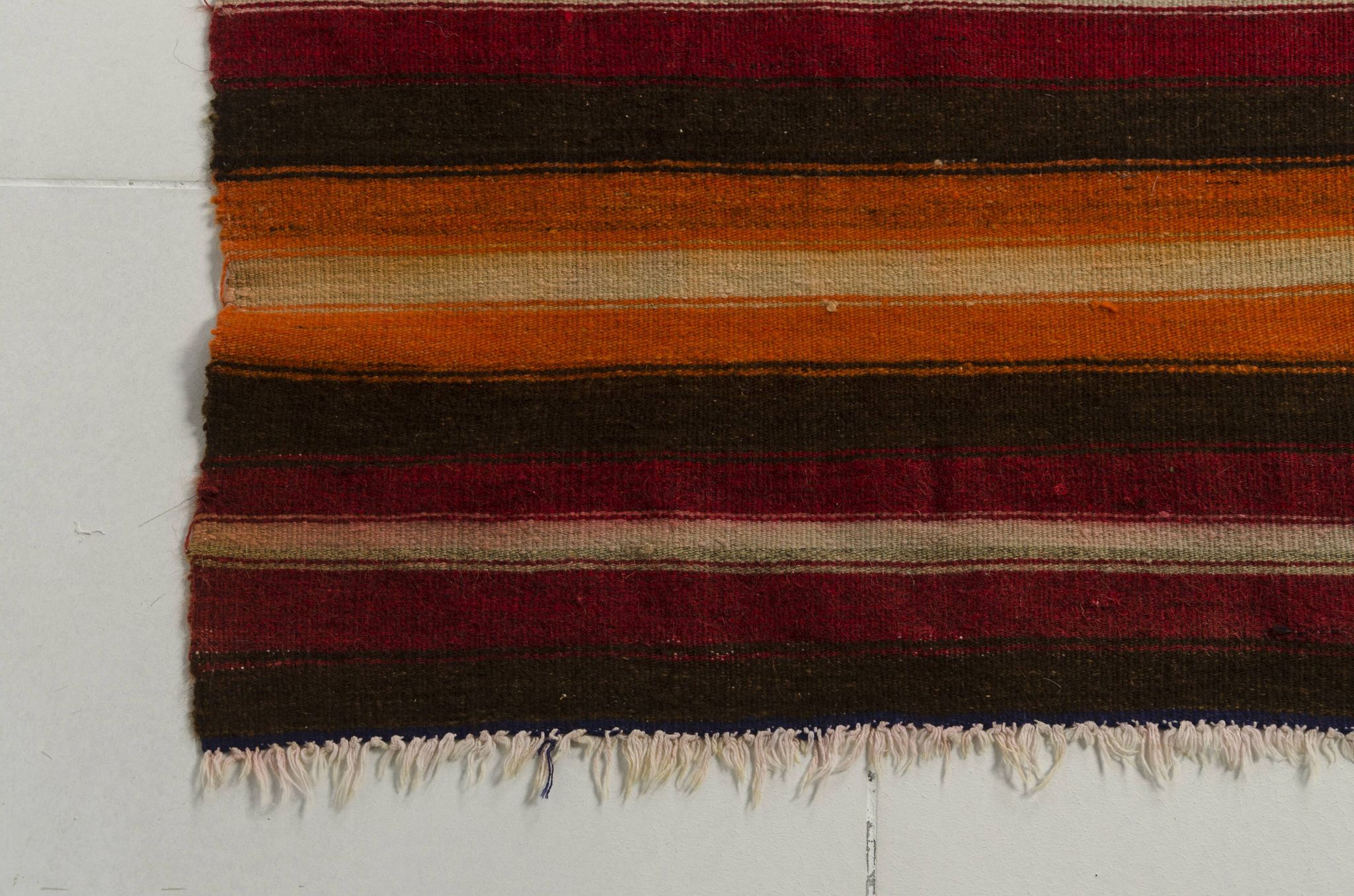Vintage Anatolian Kilim Runner,Geometric Vintage Kilim sku-138