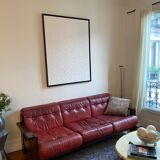Leather sofa - Danish design