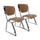 Paire de chaises vintage Stoll Giroflex par Albert stoll