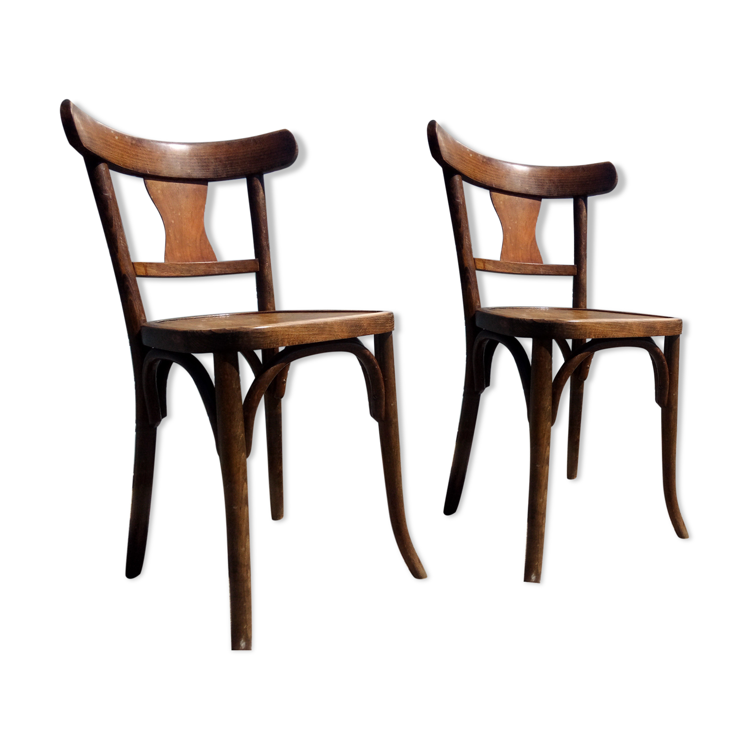 Paire de chaises bistrot