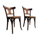 Pair of bistro chairs