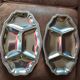 Lot de 2 plats inox  Guy Degrenne