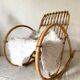 Children's rattan rocking chair