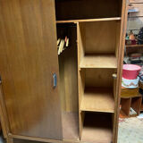 Vintage design sliding door wardrobe 50/60