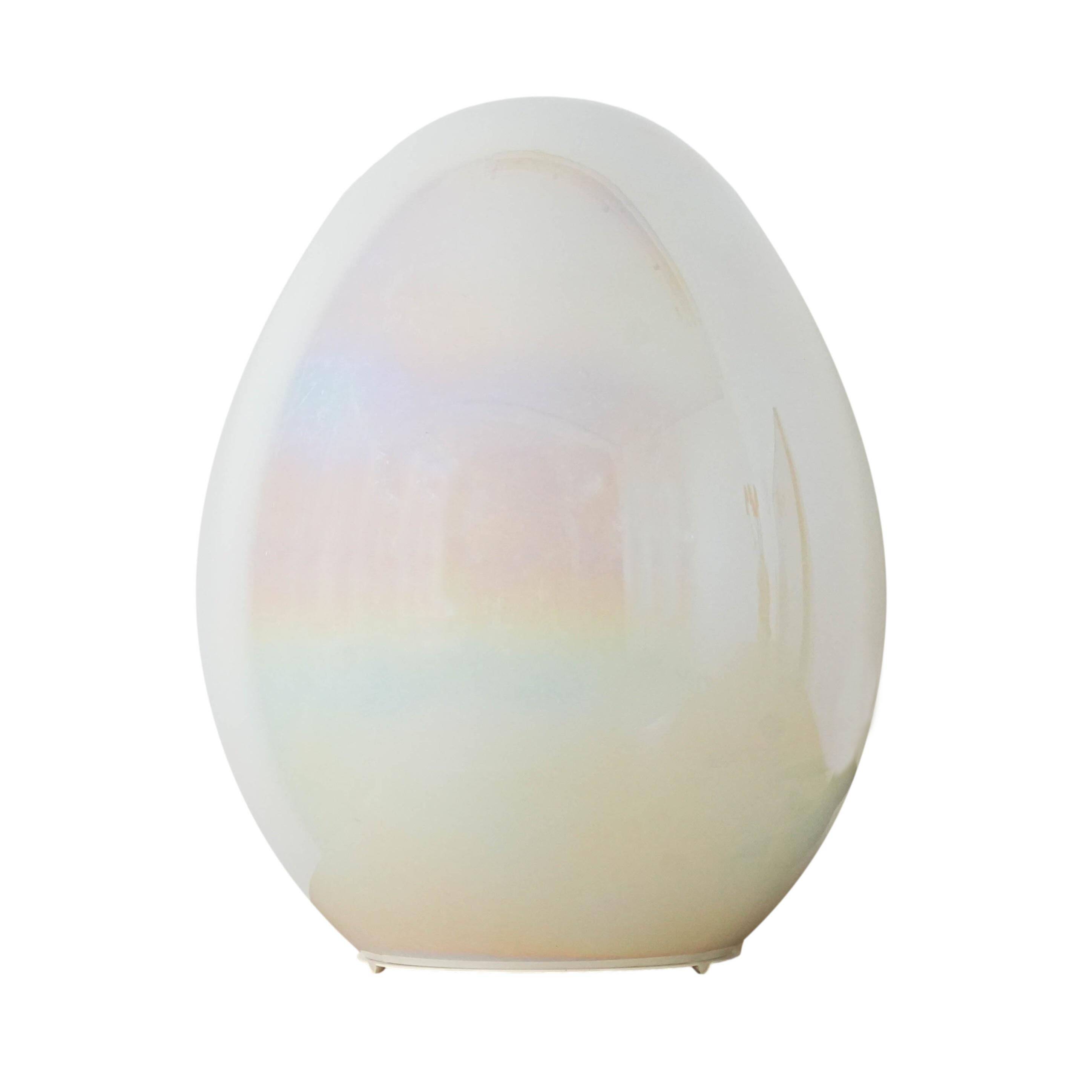 Egg table lamp, Italian design, 1970s, manufactured in Italy