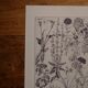 Lithographies originales sur les fleurs