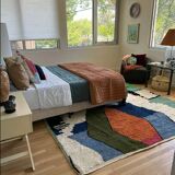 Handmade Berber rug in pure wool 3x2 m