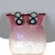 Anzolo Fuga for AVeM rare vase with rings, 1960s