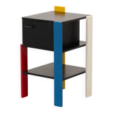 Rietveld style side table 1980s