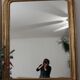 Louis Philippe golden mirror - 139x111cm