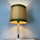 Lampe de table vintage avec base en marbre