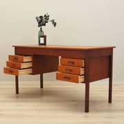 Bureau en teck, design danois, années 1970, production : Danemark