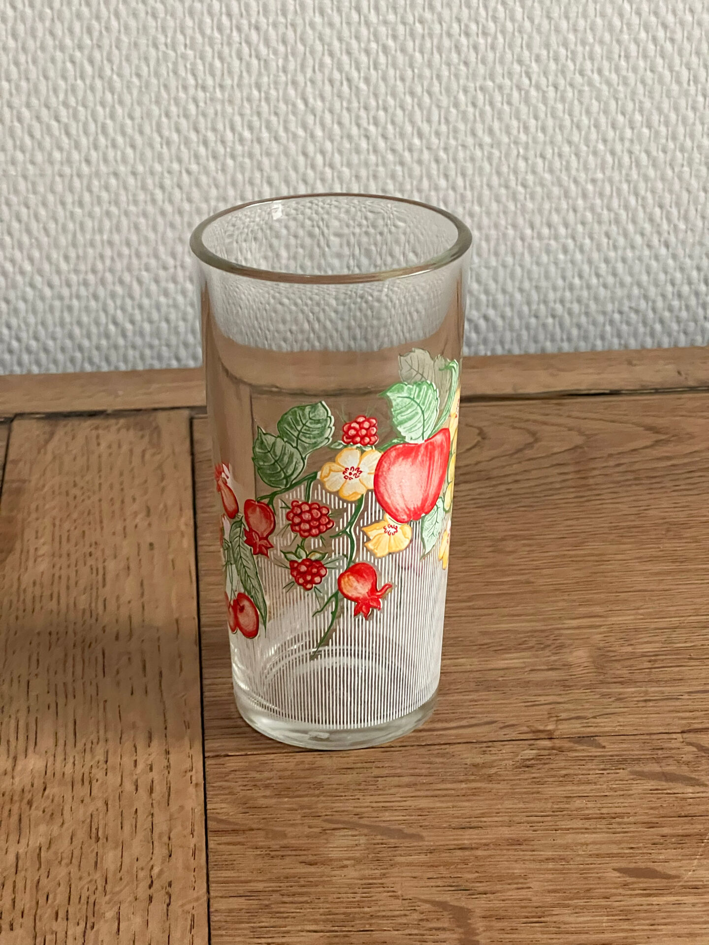 6 vintage orangeade glasses made in Italy