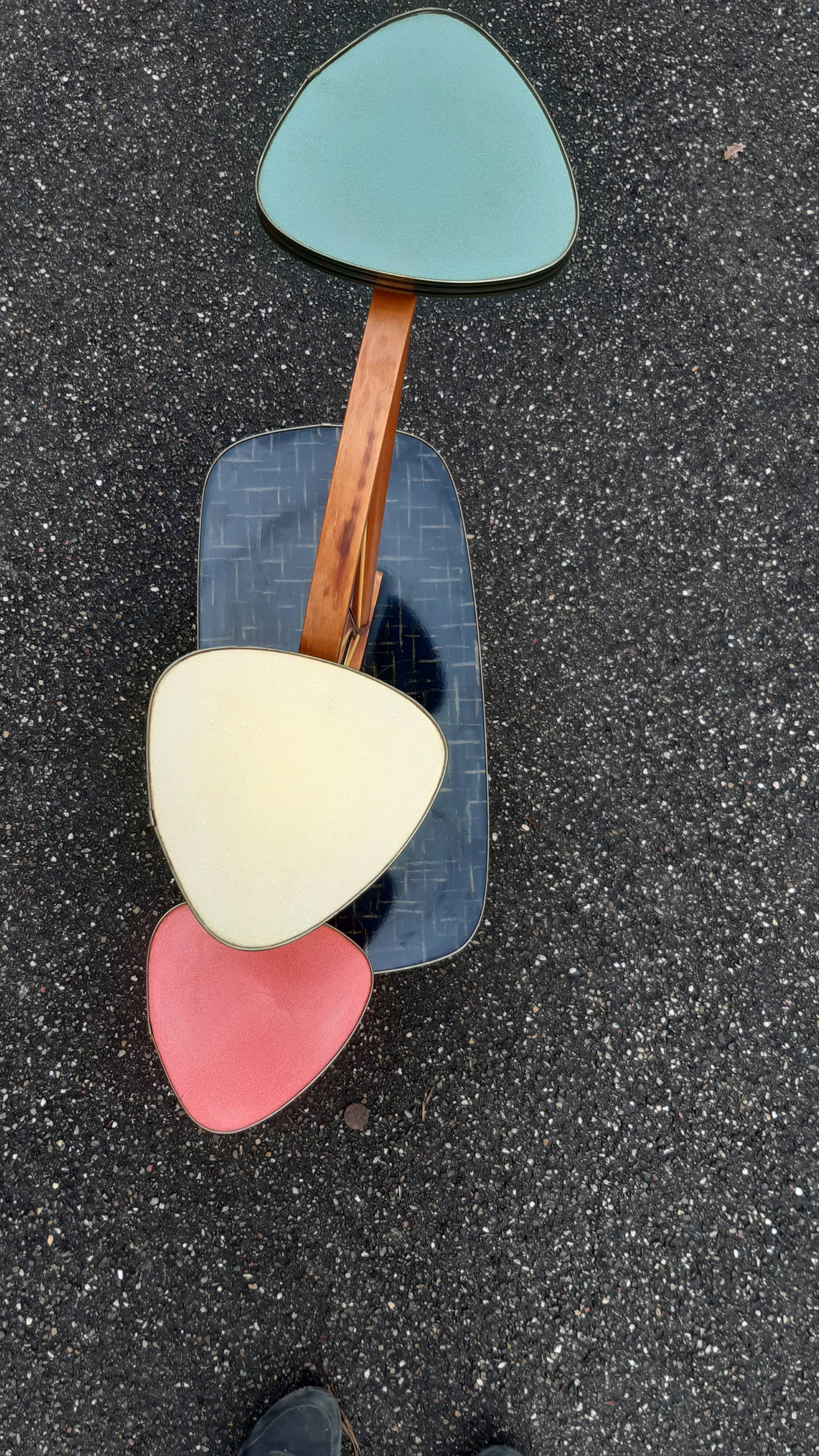 Stand plant holder formica vintage