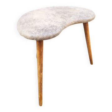 Tripod stool "bean" by Kalei East Germany 1950/60