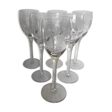 Ensemble de 6 verres à porto