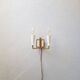 Lot de deux appliques murales vintage 70s