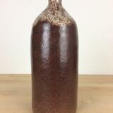 Bottle vase signed Accolay in sandstone