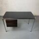 Vintage plywood and chrome desk from the 70s