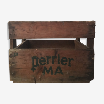 Old crate perrier