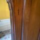 Oval mirror wardrobe