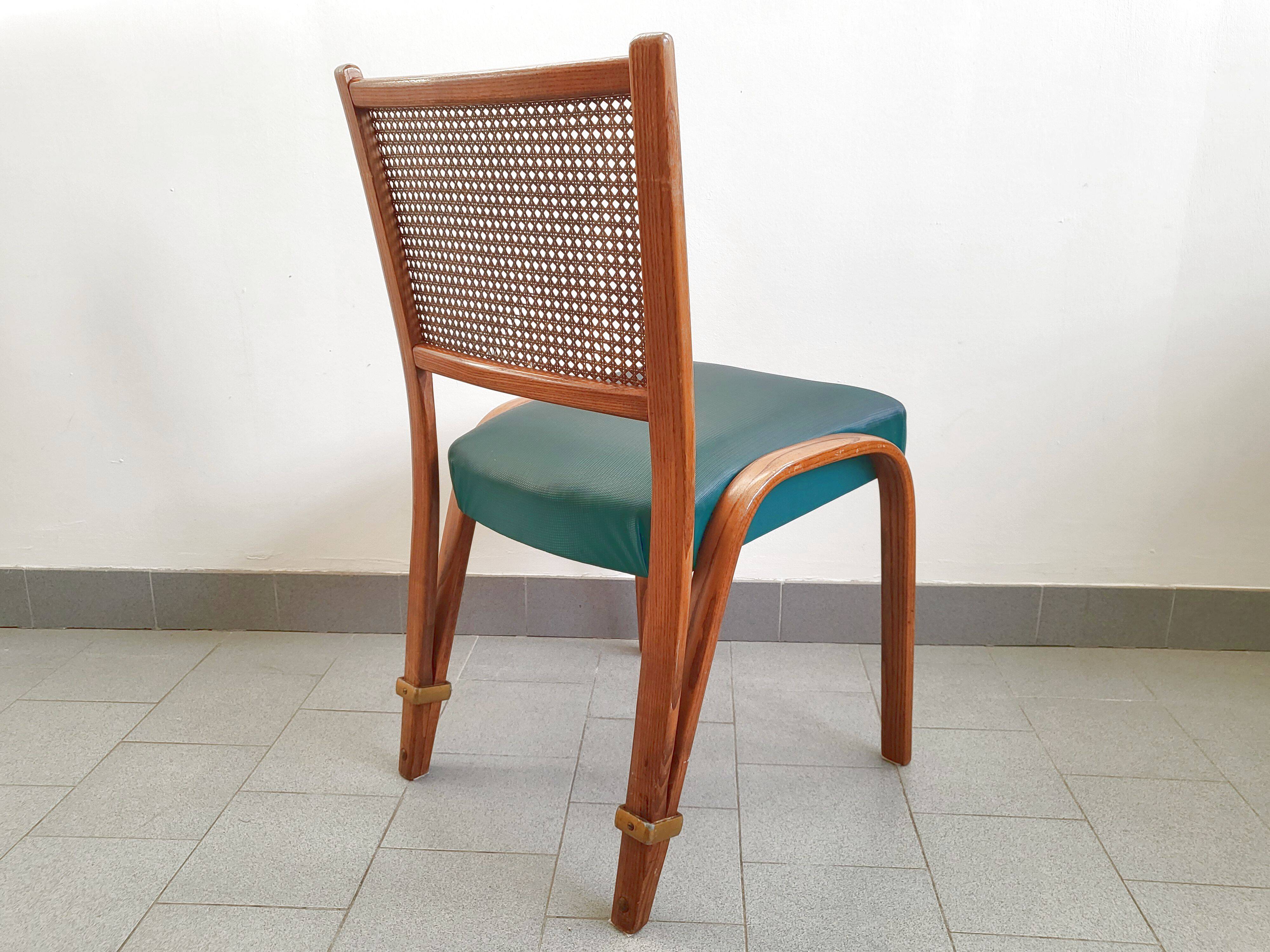Vintage 1950 Steiner Bow-Wood chair