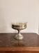 Bowl Coupe Pedestal Sweetmeat Dish Compote Silver-Plated Glass Engraved Fine
