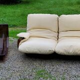 Michel Ducaroy Ligne Roset Marsala model designer sofa and 1970s armchair shell
