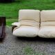 Michel Ducaroy Ligne Roset Marsala model designer sofa and 1970s armchair shell