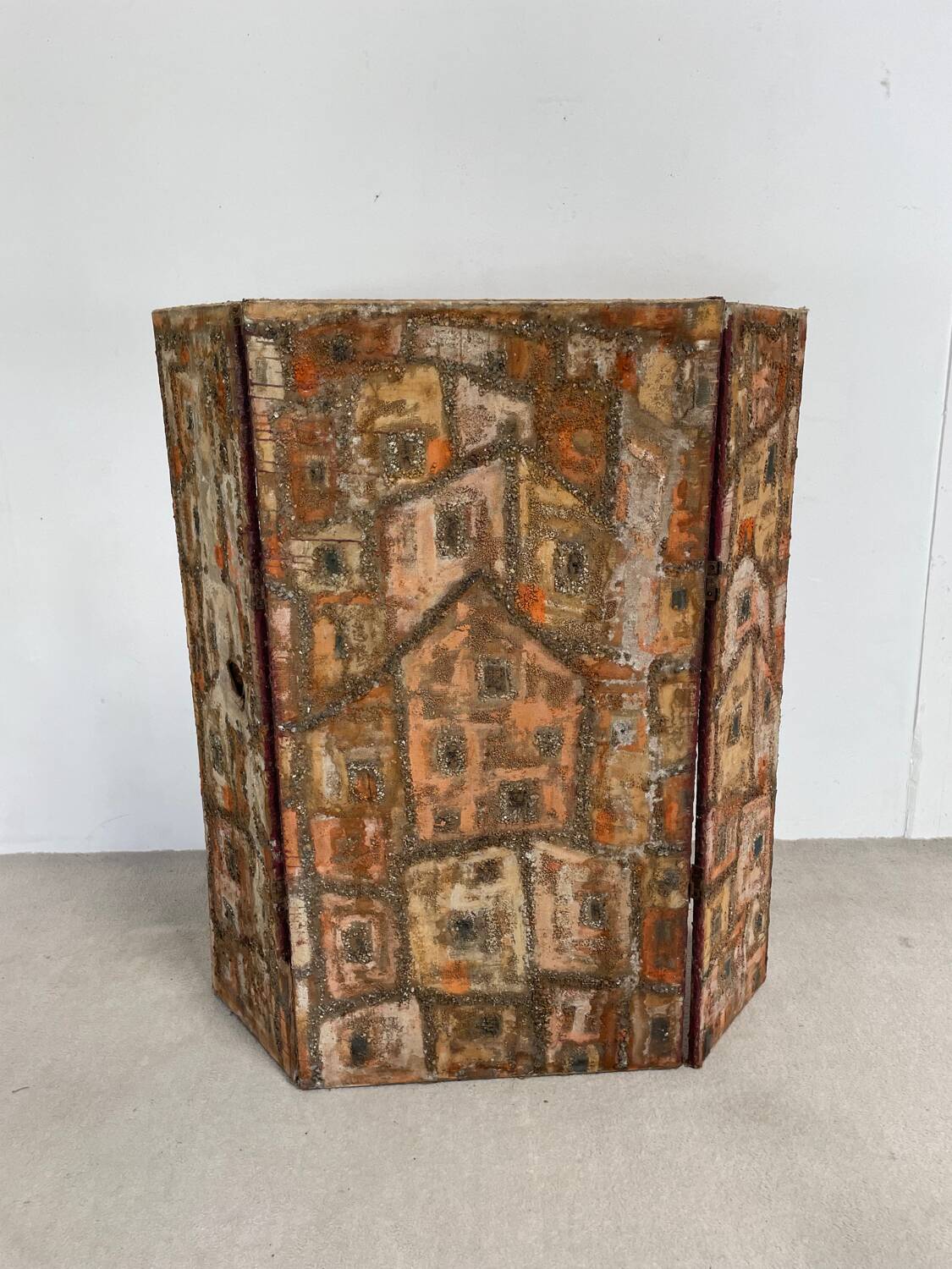 Vintage metal boomerang foot desk lamp