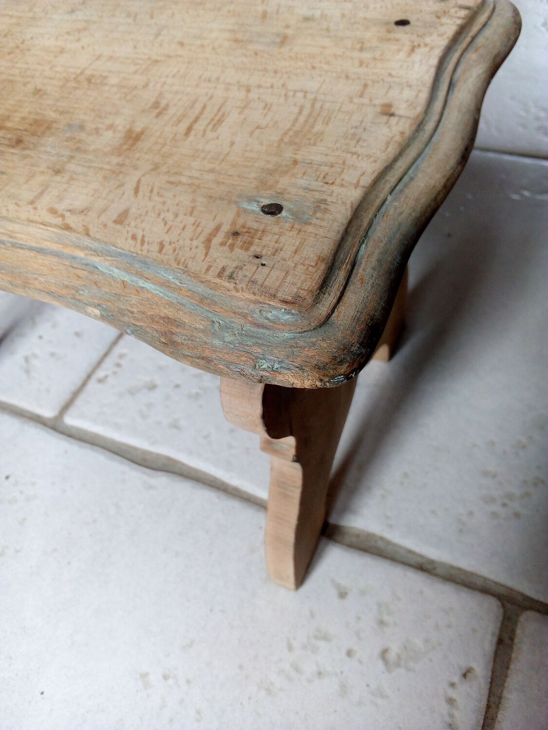 Wooden stool