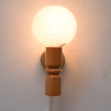 Mid-century wall lamp by Pokrok Zilina,1970's