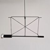 Grey and black 'Spot Torch ST' by Herman Hermsen for Designum, The Netherlands 1982