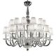Transparent Murano Glass Chandelier by Simoeng for Simoeng