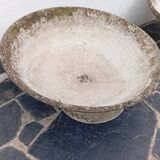 Paire de jardinières vasques années 50 fibrociment