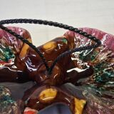 Vallauris-style shell-shaped serving tray in good condition