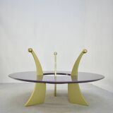 Orchid coffee table by Massimo Morozzi for Archizoom, 1980s, Italy