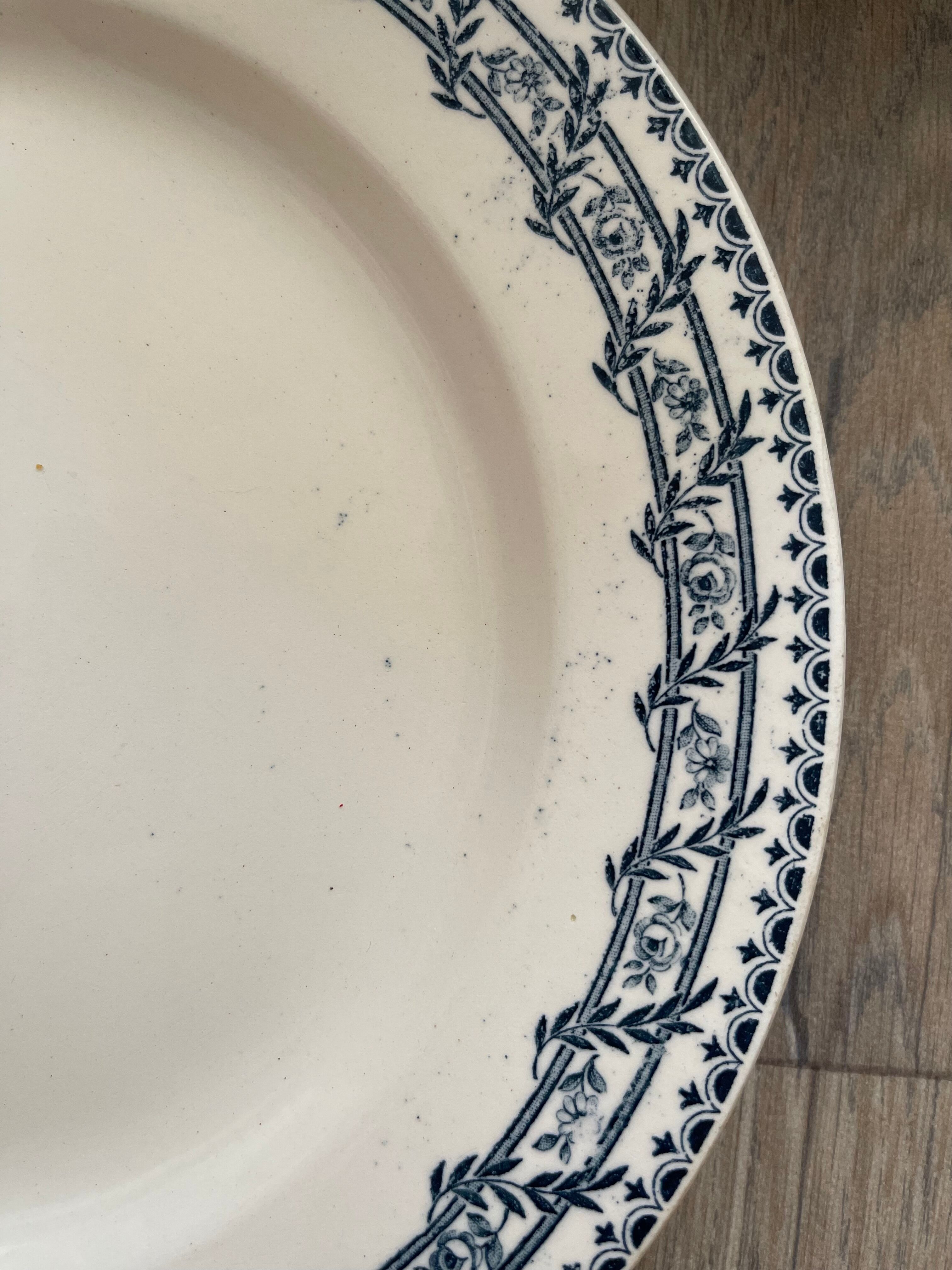 6 flat plates iron earth salins