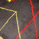 Tapis Contemporain ORA Hooked en Laine (73cm x 144cm), Édition Unique, Made