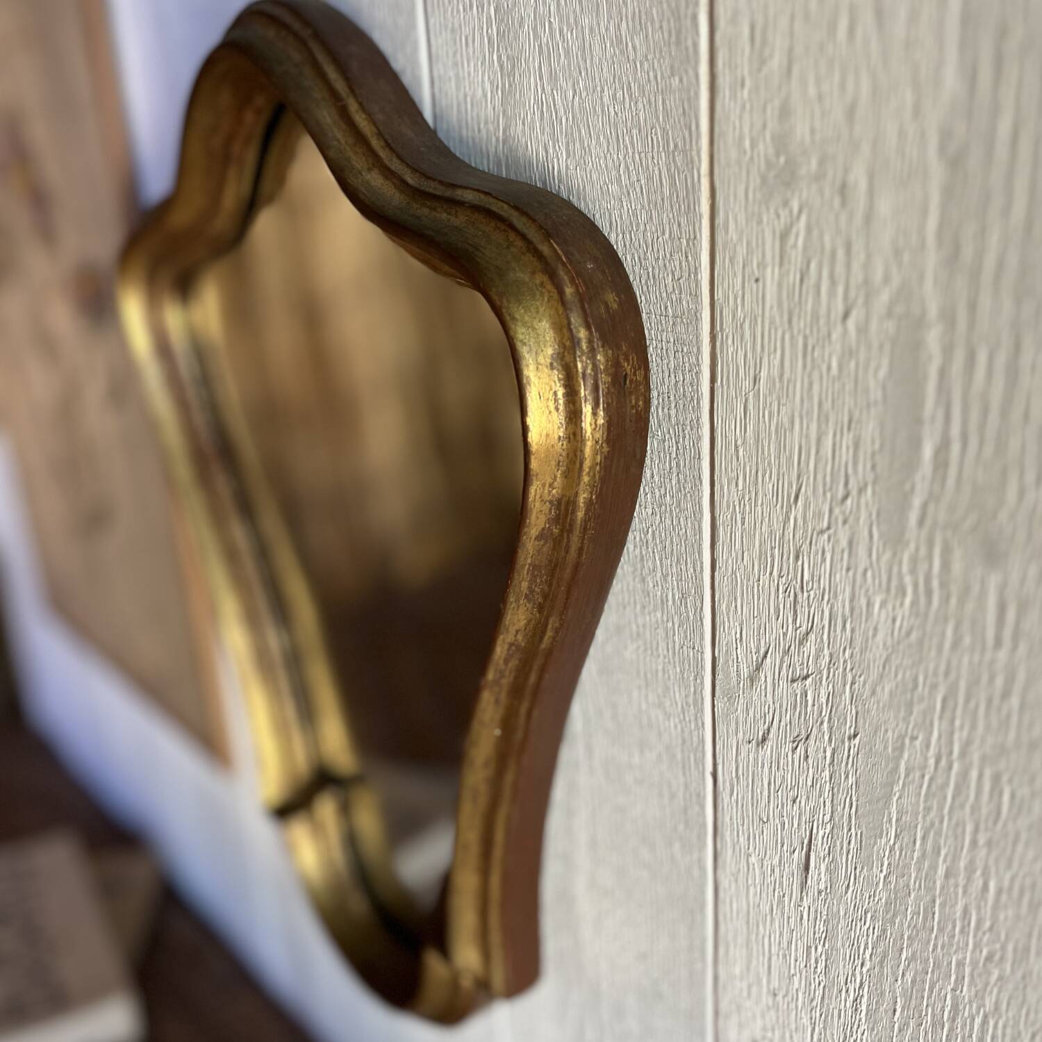 Miroir baroque doré