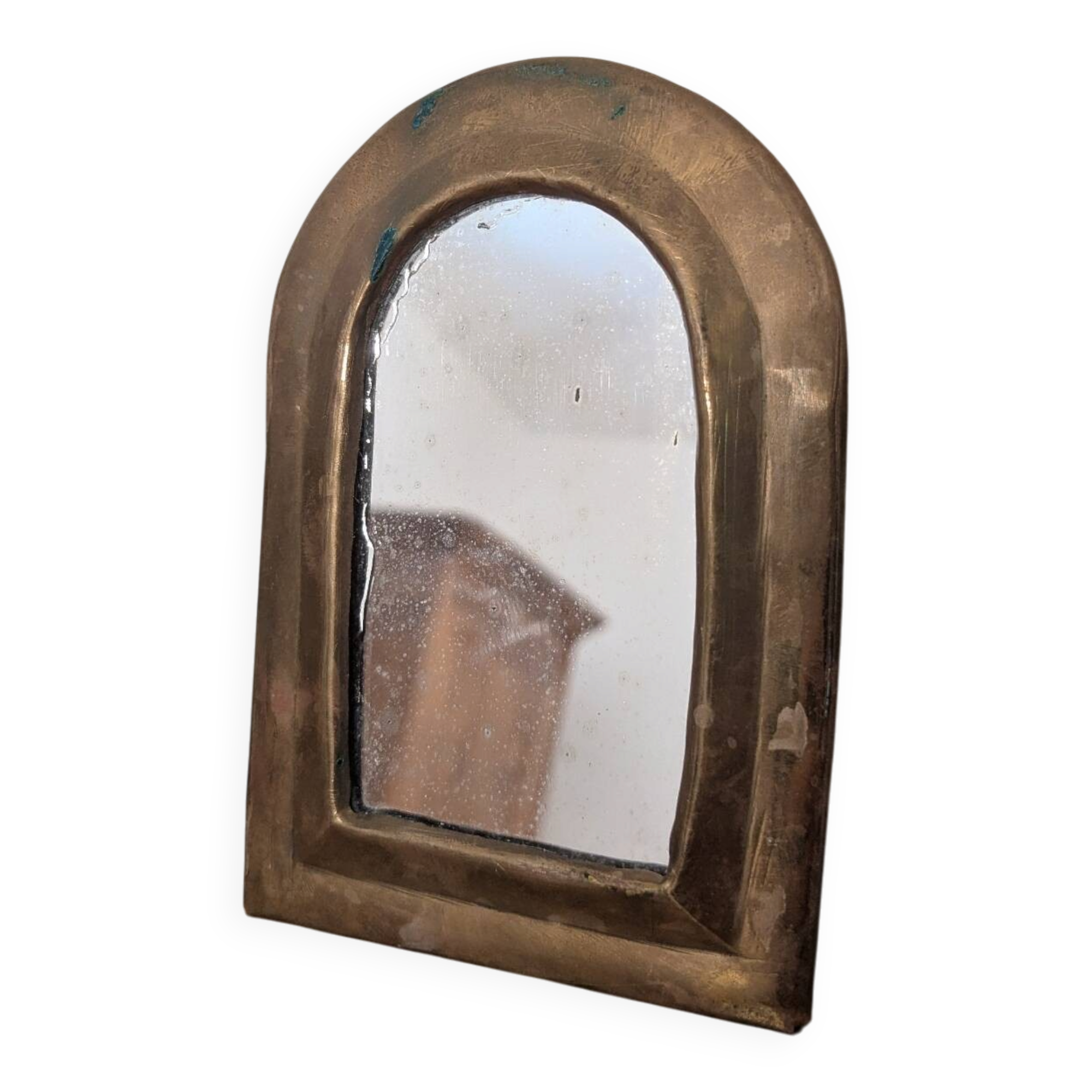 Petit miroir en laiton