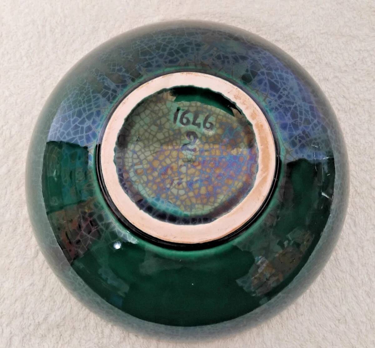 Vintage Longchamp Ceramic Bowl France 1950s