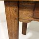 Rustic oak console table or desk 1960’s