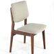 Set of 4 dining chairs 'Overpelt' - mid century dutch design in teak