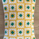 Vintage crochet cushion