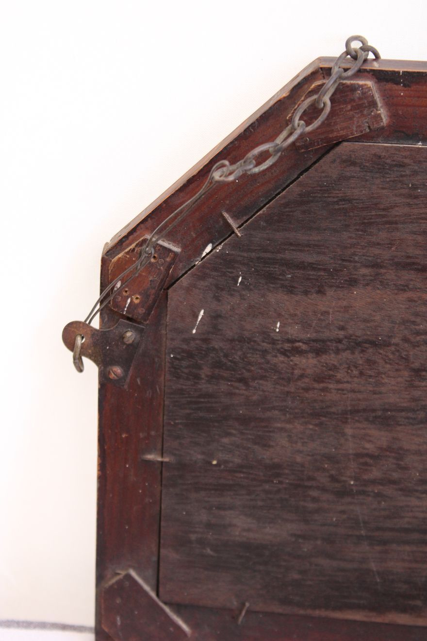Wooden mirror