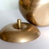 Box brass apple vintage 1960/70