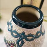 Art Deco Style Ceramic Amphora Vase