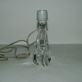 Pied de lampe en cristal Daum années 60