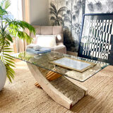 Coffee table French Riviera 1970.